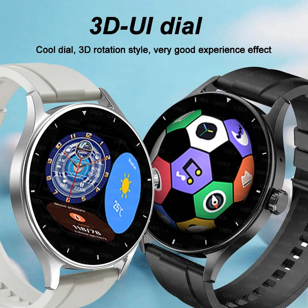 Reloj Inteligente de Moda Plus 1.55 HD Para Hombre y Mujer Control de Aplicaciones BT Llame a Health Tracker Regalo Sorpresa Personalizado Vigilancia de negocios