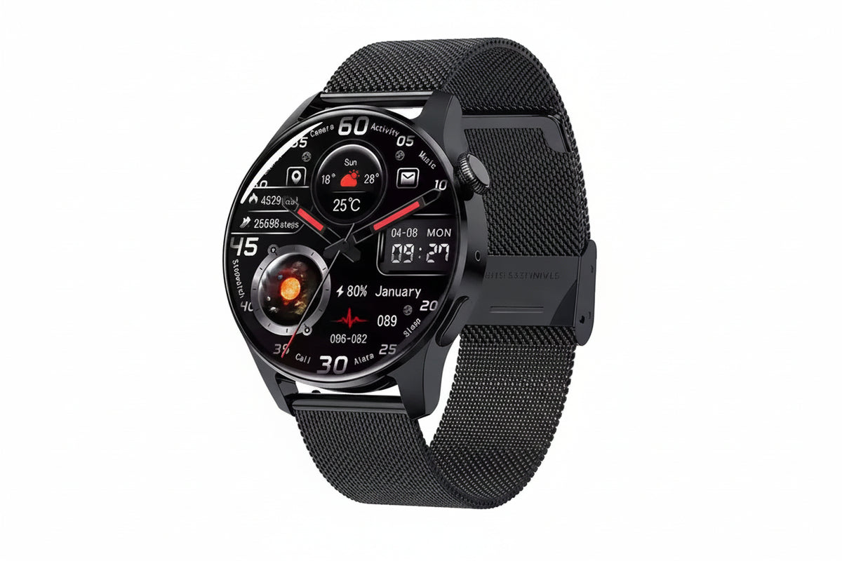 Inteligente Pantalla AMOLED HD 2026 GPS Trayectoria Tasa Corazón Bluetooth Llamadas
