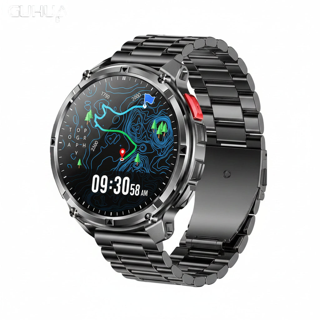 T-Rex3 Pro 1100mAh 2026 Reloj T-Rex3 Pro 1100mAh Reloj Inteligente GPS 5ATM Reloj Deportivo Impermeable Reloj Al Aire Libre