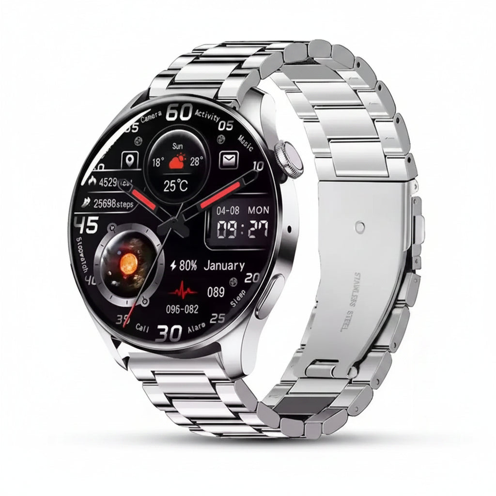Inteligente Pantalla AMOLED HD 2026 GPS Trayectoria Tasa Corazón Bluetooth Llamadas