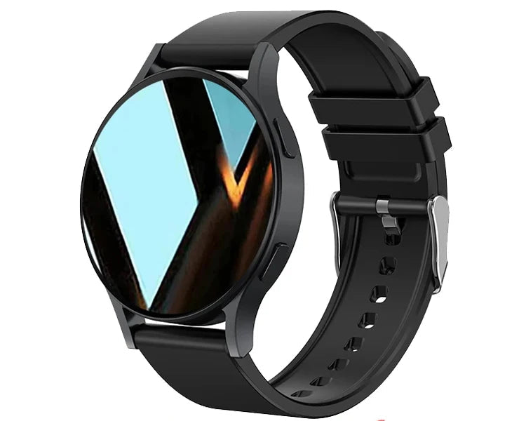 Smartwatch Circular Deportivo con Monitor de Salud y Bluetooth